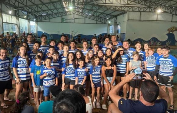 Natação de Assis conquista vice-campeonato na Liga Paulista em Tupã