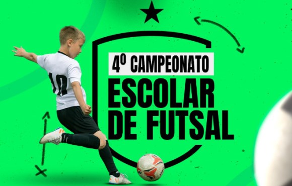 Palmital realiza 4º Campeonato Escolar de Futsal nesta segunda-feira